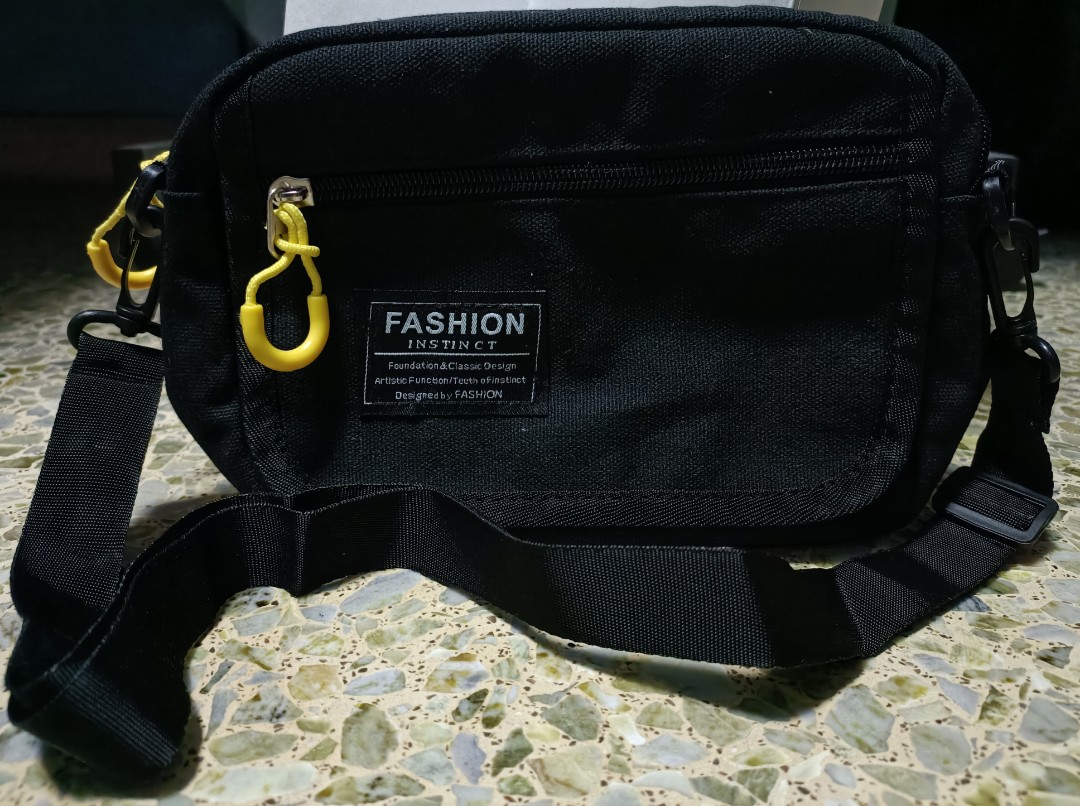 Fashion Instinct bag, Men's Fashion, Bags, Sling Bags on Carousell