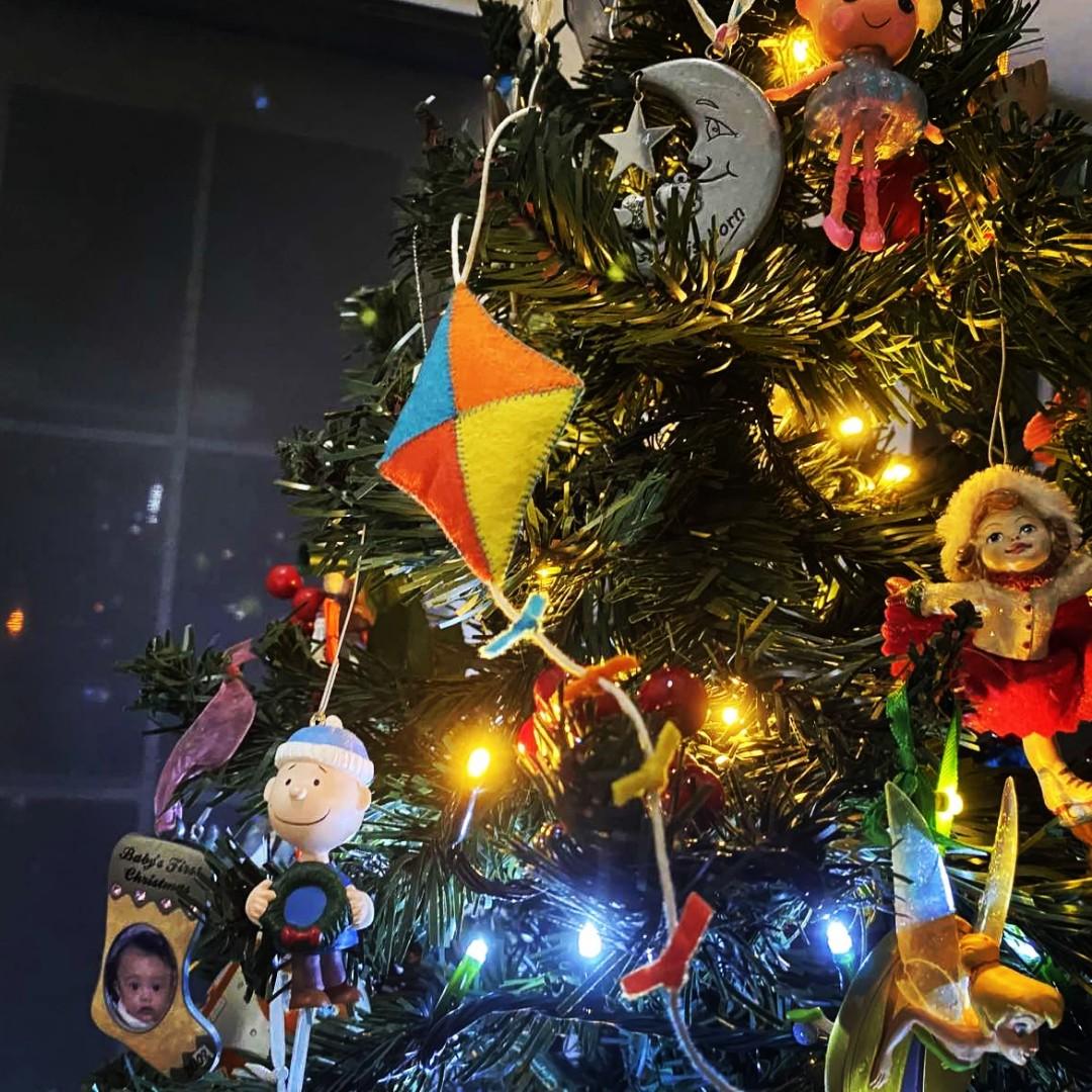Felt Kite Christmas Ornament (Category: Other Home Decor) located in Mandaluyong City. Submitted by patchandpast (Listing ID 1186444479, Image 1). Description: Handstitched felt kite ornament available on hand and for preorder..