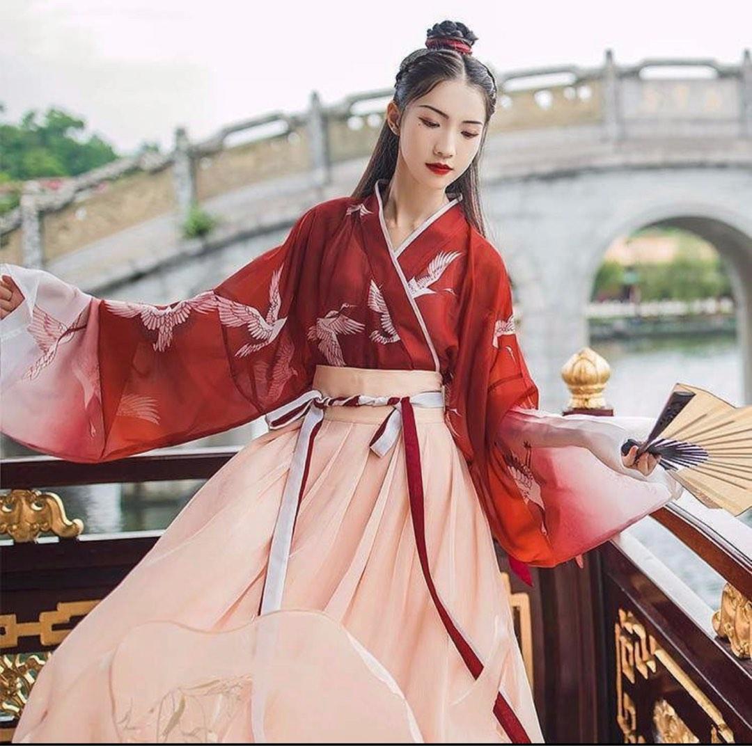 Female Hanfu for Sale, Women's Fashion, Dresses & Sets, Traditional & Ethnic wear on Carousell