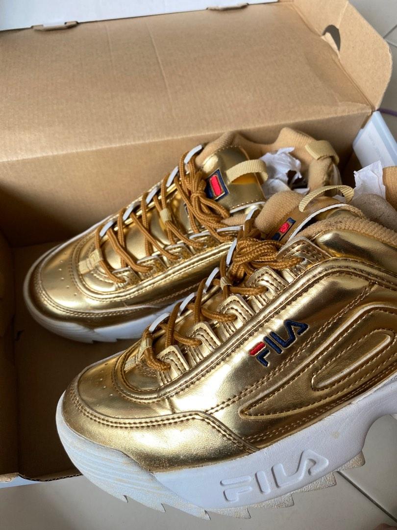 Fila sneaker top gold