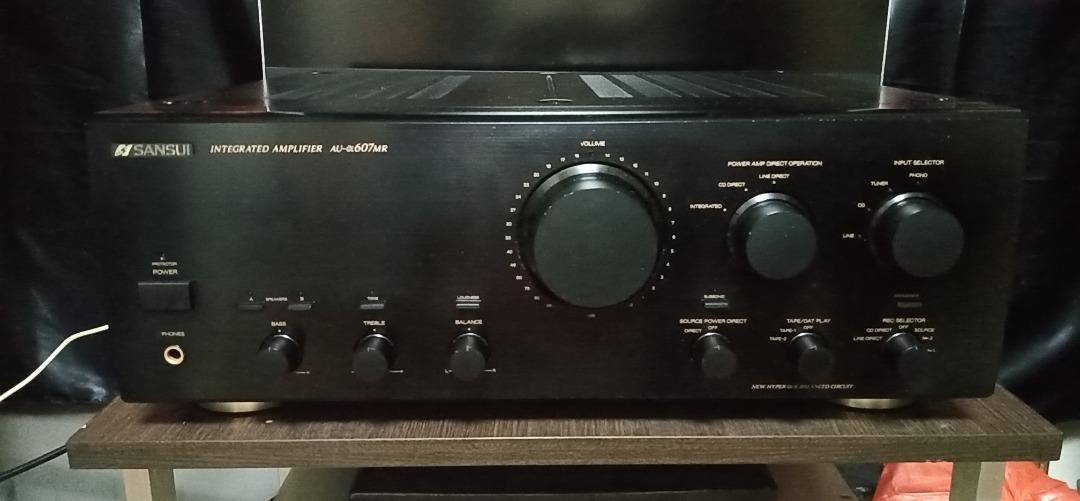 (fixed price, collect at 460405) sansui au - α/a 607/α607/a607 mr 607mr  (JDM 100v)