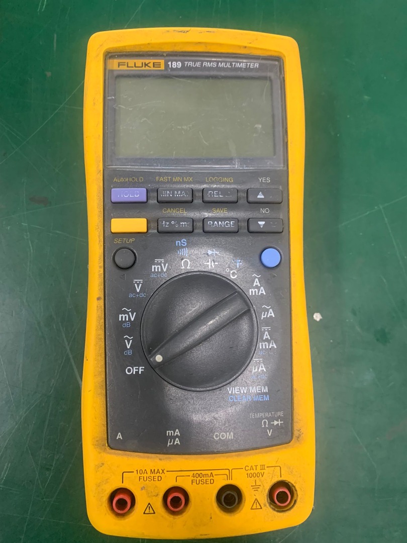 Fluke 189 True RMS Multimeter, Furniture & Home Living, Home