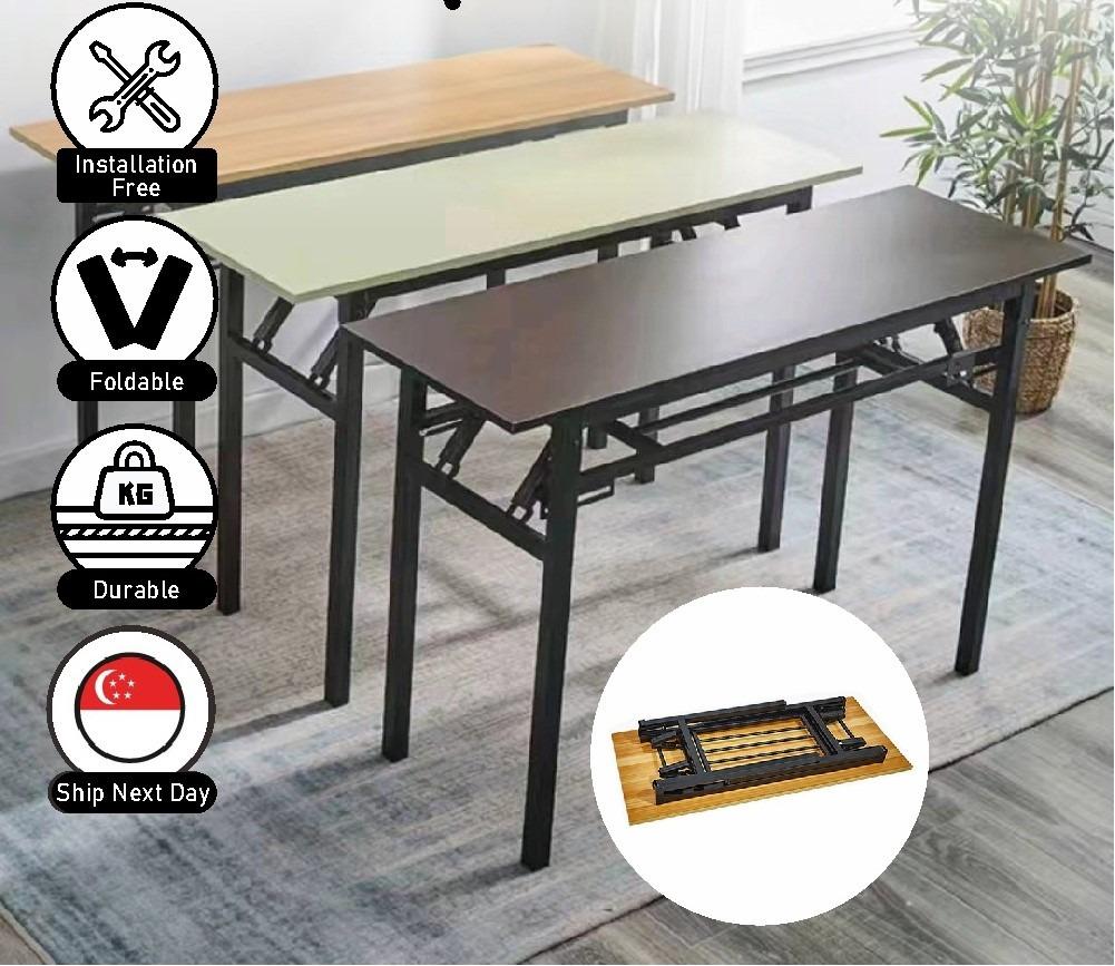 Foldable Table Computer Table Study Tables long desk dining table ...