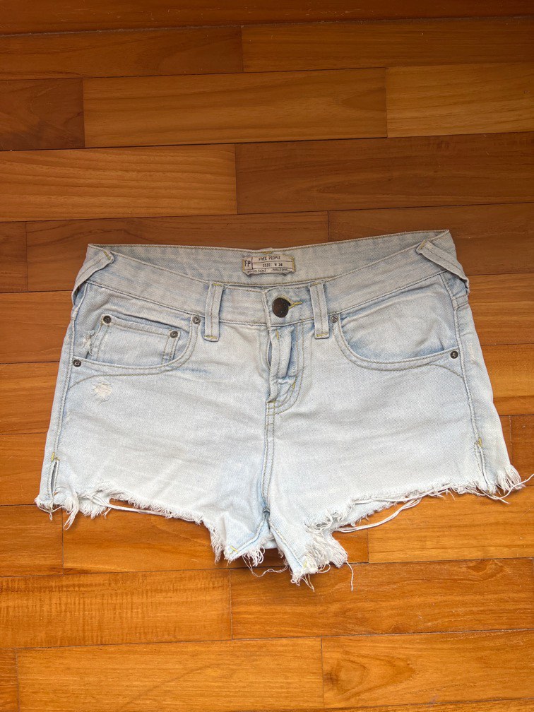 Free people jean new arrivals shorts