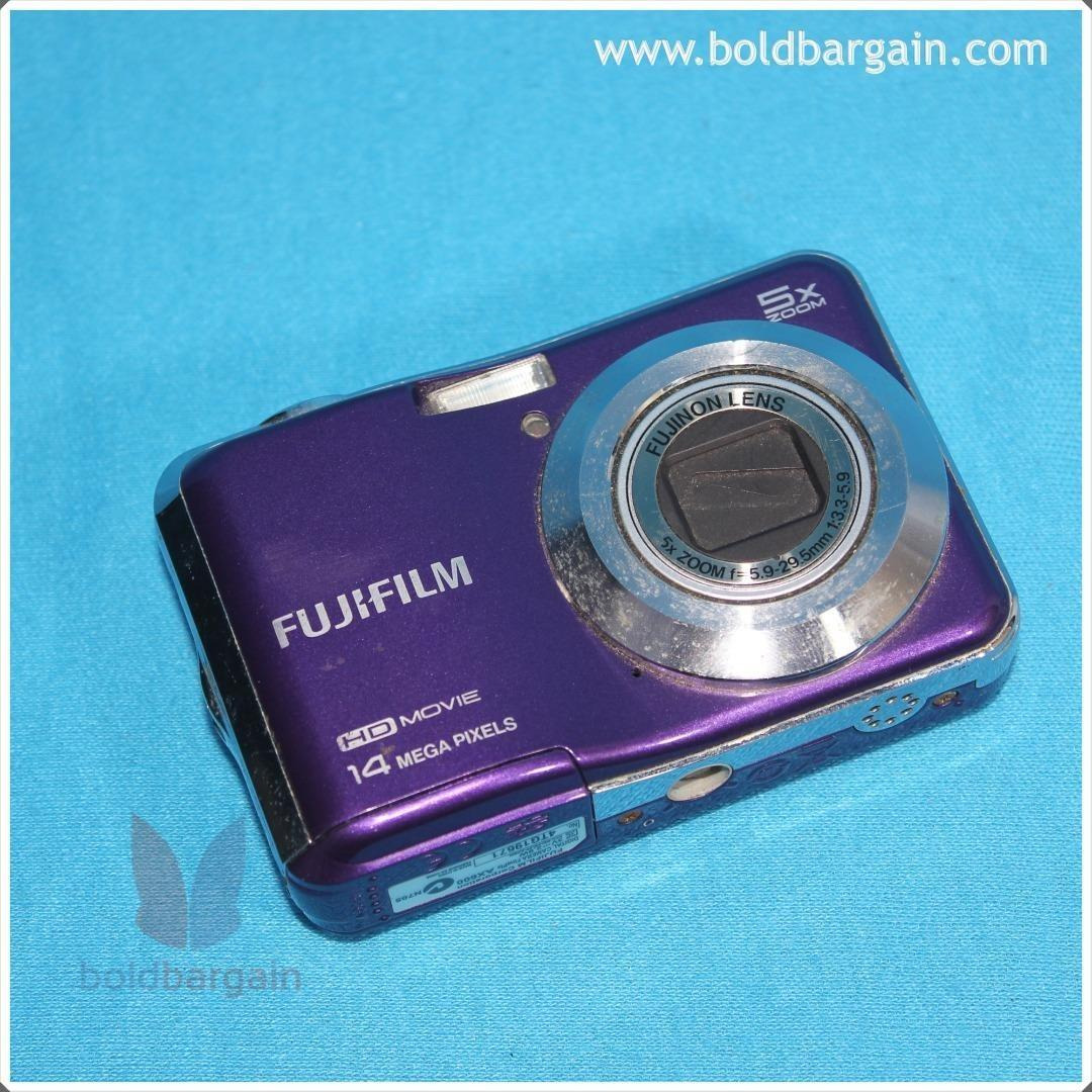 FujiFilm FinePix AX600 CCD Digital Camera HD Camcorder 14 Mega Pixels 5x  Optical Zoom Lens, Photography, Cameras on Carousell