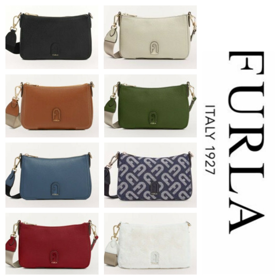 FURLA Atena Small Crossbody, Luxury, Bags & Wallets on Carousell
