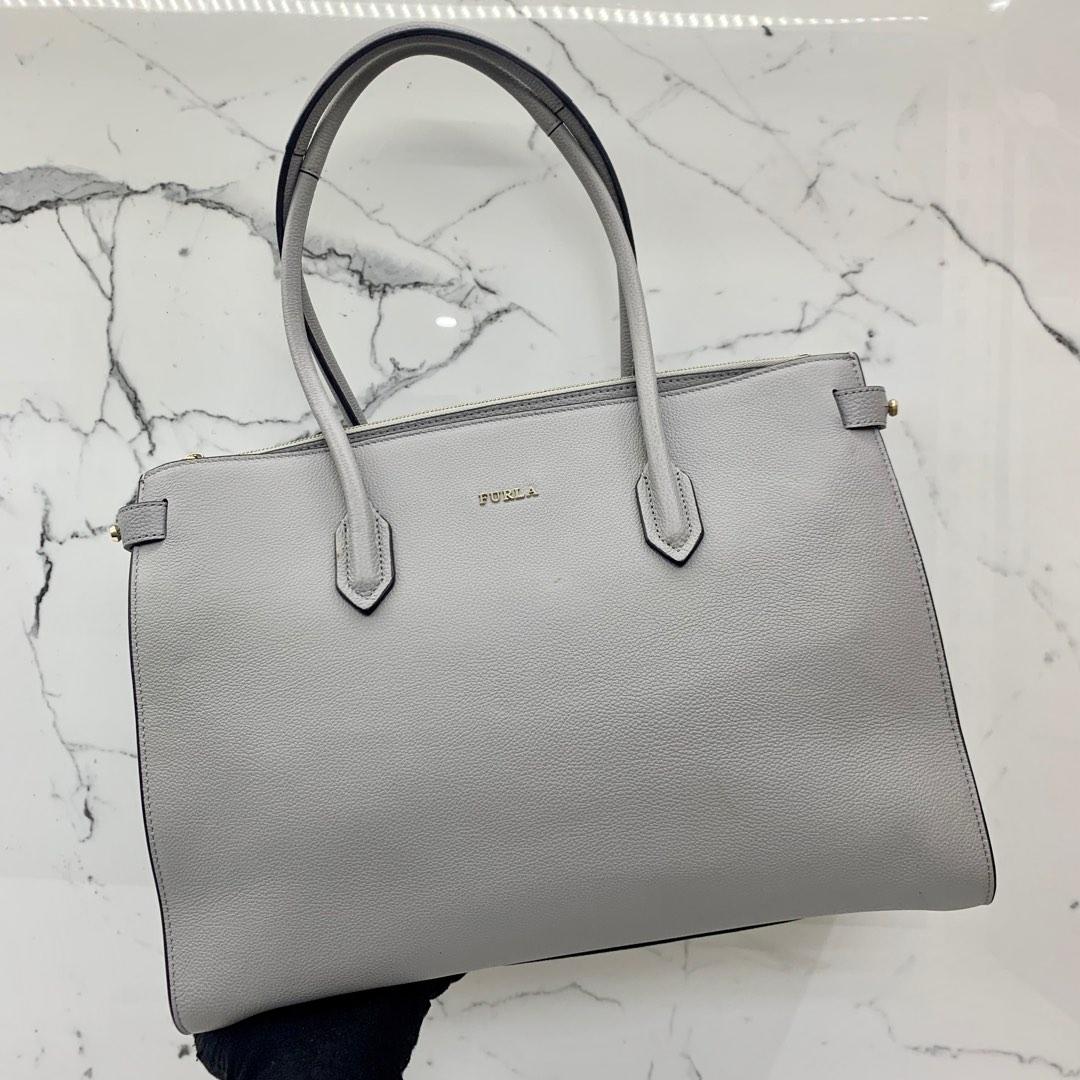Furla grey hotsell tote