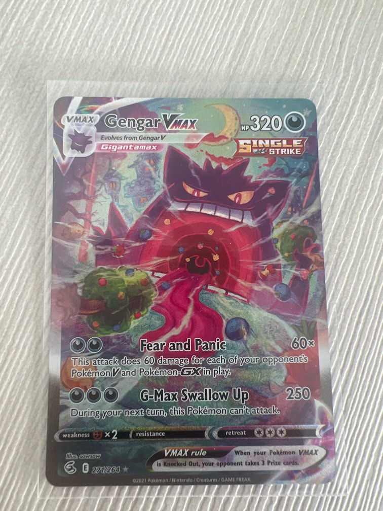 Pokemon Gengar VMAX Alternate Art Secret