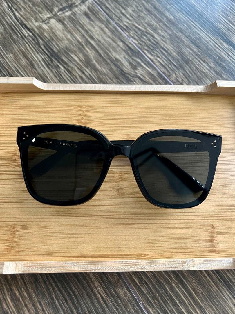 Gentle Monster Rick 01 Black Sunglasses, Women's Fashion, Watches