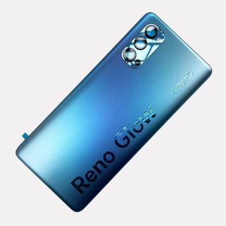 Glass For Oppo Reno4 Pro 5G Battery Cover Door Back Housing Rear Case Replacement Parts Camera Lens Reno 4 Pro 5G