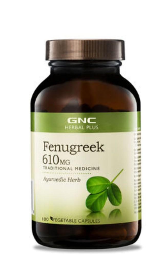 GNC Fenugreek, Health & Nutrition, Health Supplements, Vitamins