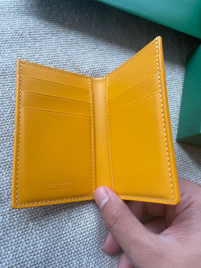 goyard wallet inside