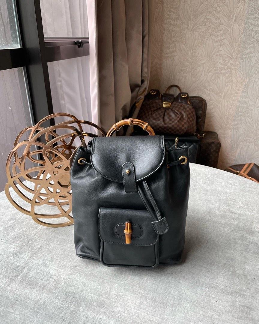 Gucci Bamboo Backpack Luxury Bags Wallets on Carousell