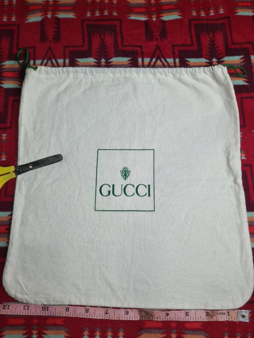 Gucci dust discount bag original