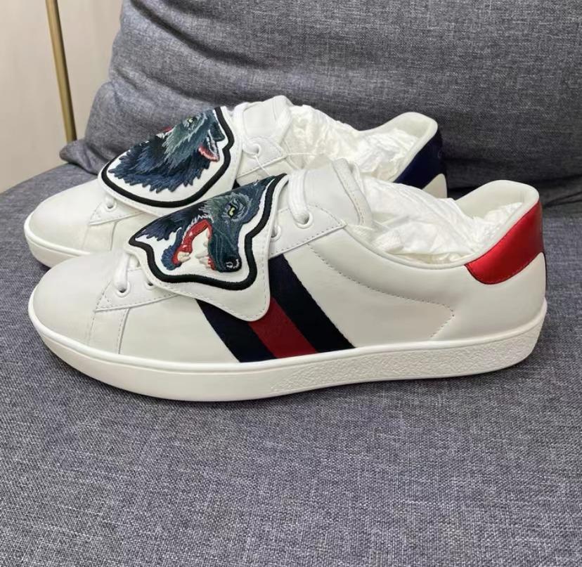 Gucci ace wolf hot sale