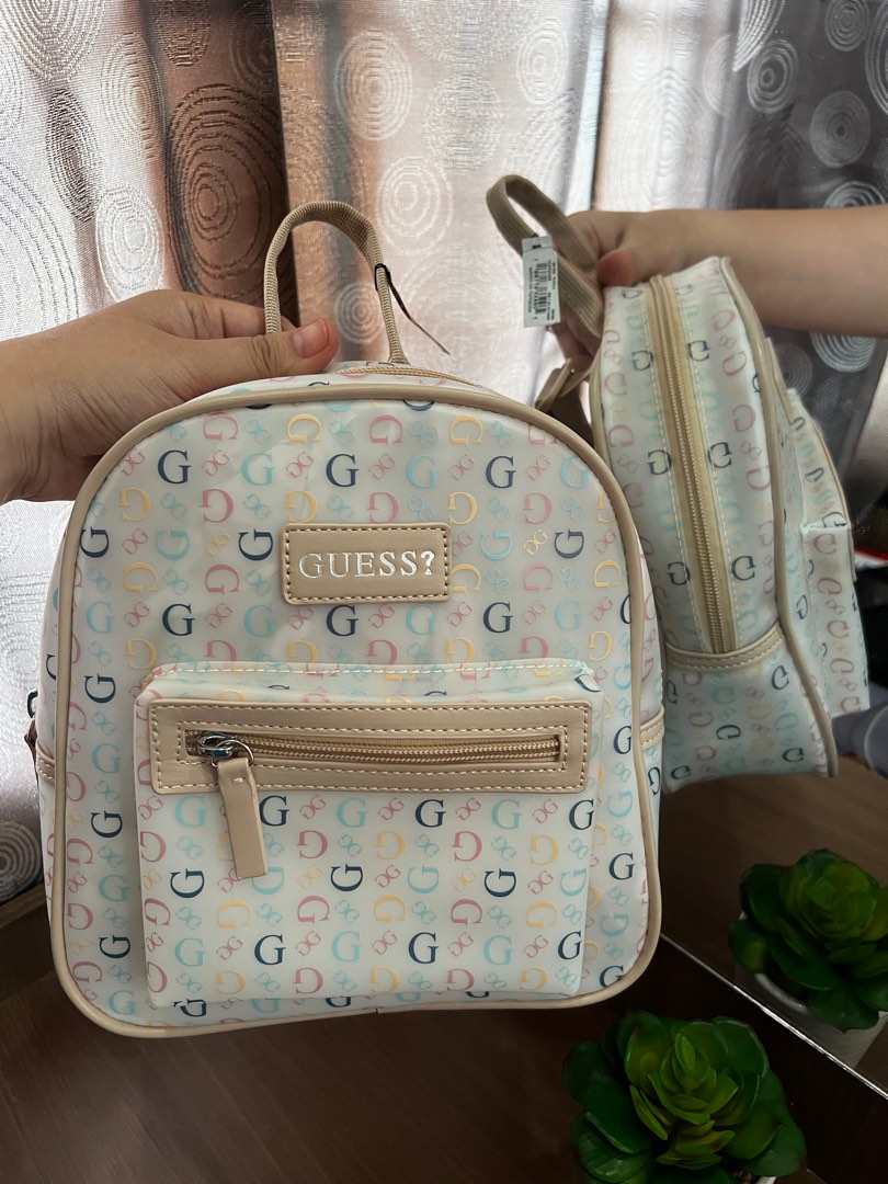Guess Jelly backpack, Women's Fashion, Bags & Wallets, Backpacks on