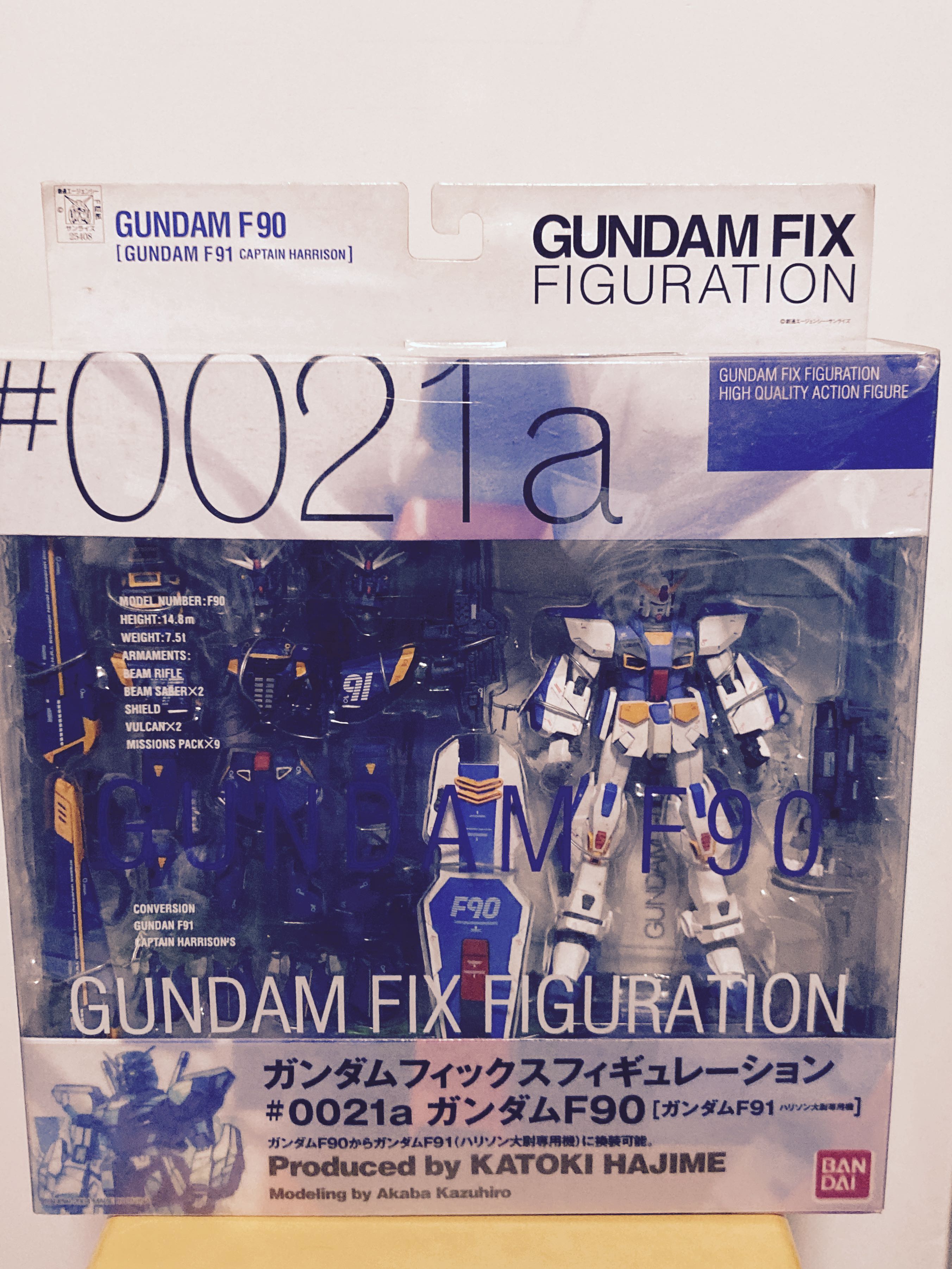 Gundam Fix Figuration 0021a F90 可換裝F91 哈里遜專用機, 興趣及遊戲