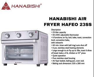 Hanabishi Air Fryer 23 Liters Hafeo 23SS