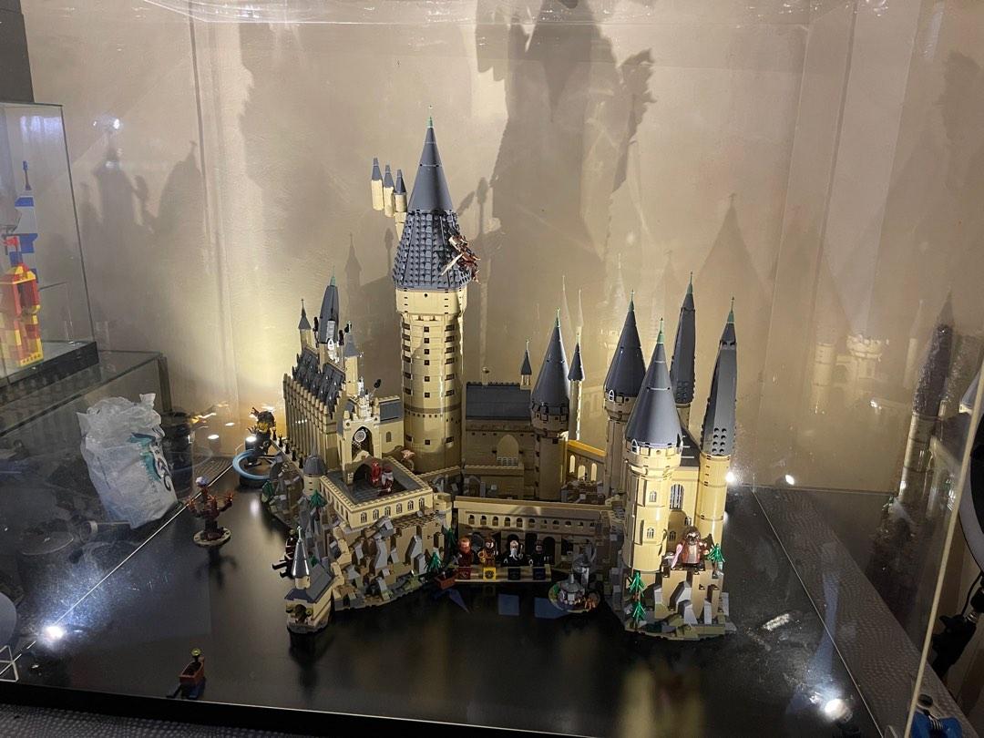Harry Potter Lego Castle with Case (with lights) (Category: Lego & Building Sets) located in Pasig City. Submitted by ben_fermin (Listing ID 1186457418, Image 3). Description: - Harry Potter Castle plus Acrylic Case with Lights - Already Built - 27k only (including case) - Location should be within Rizal only (for short travels).