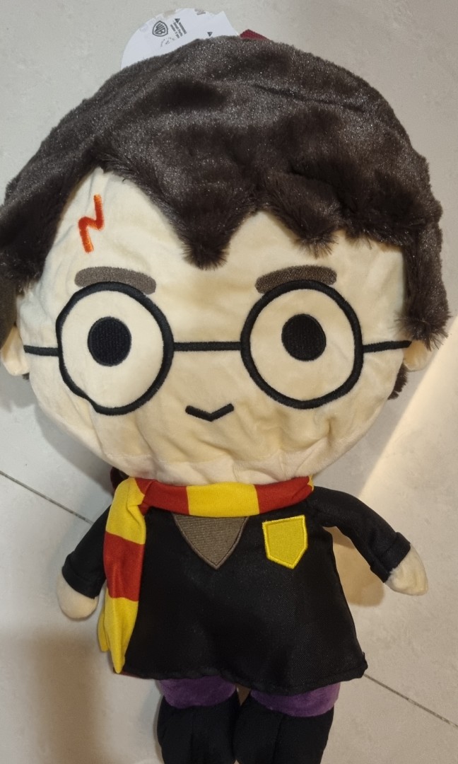 Harry Potter Soft Toy Doll Plush Bag Backpack, Hobbies & Toys, Toys
