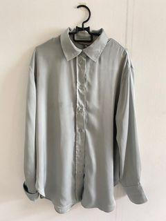 H&M Shirt Light Green