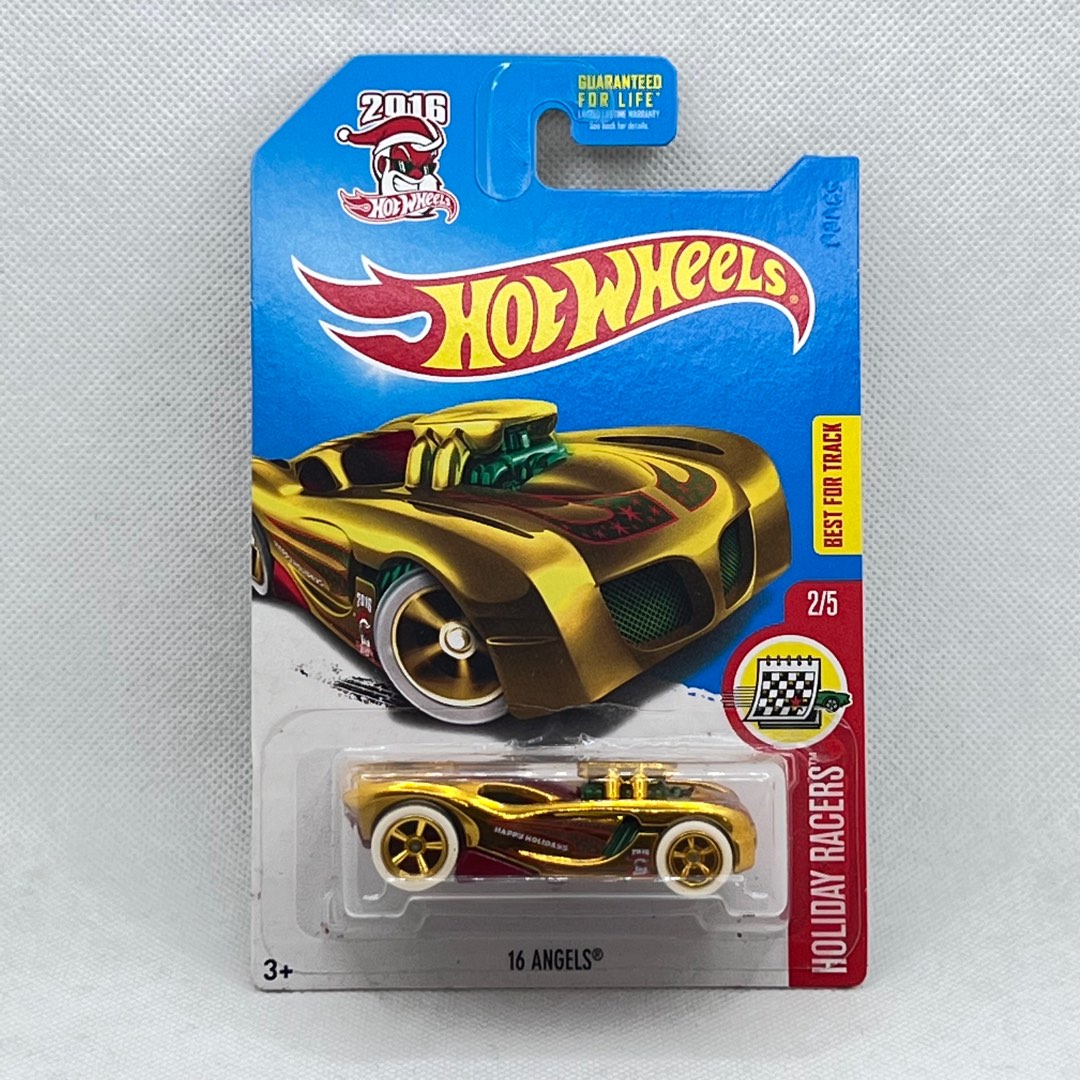 Hot Wheels 16 Angels Super Treasure gold chrome shiny, Hobbies & Toys ...