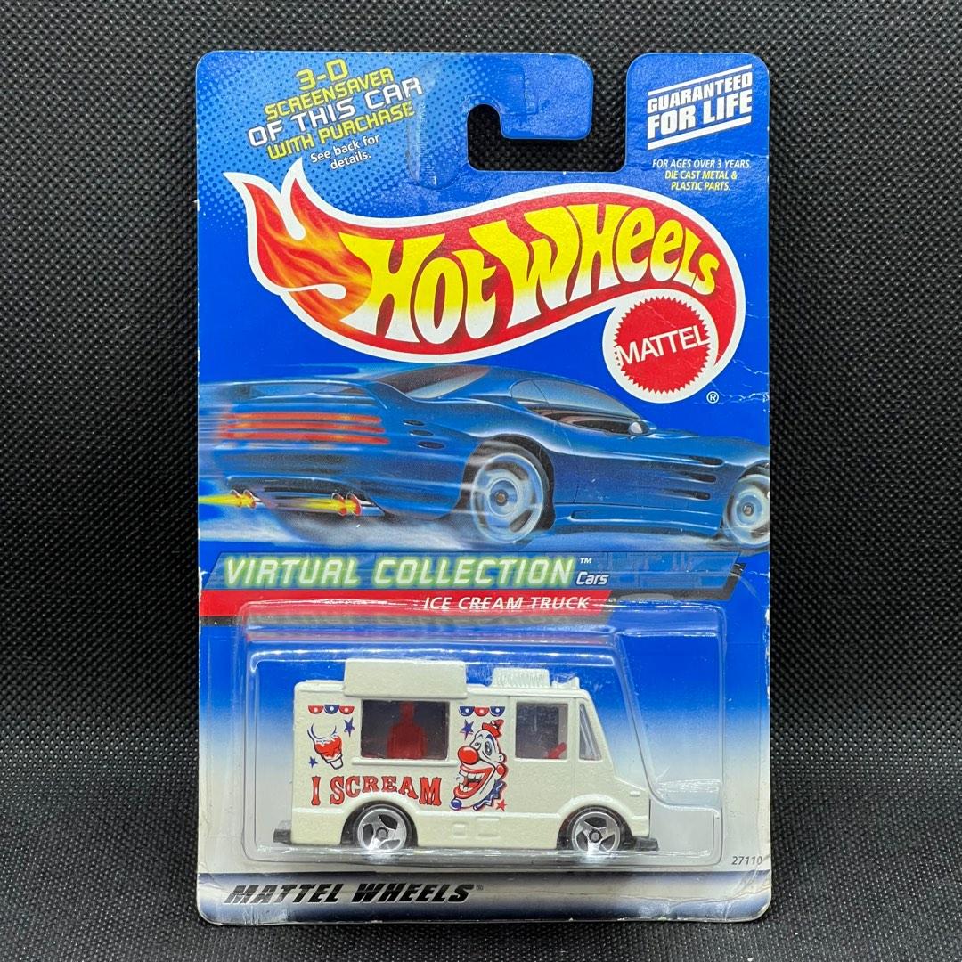 Hot Wheels quick bite food truck circus white clown, Hobbies & Toys