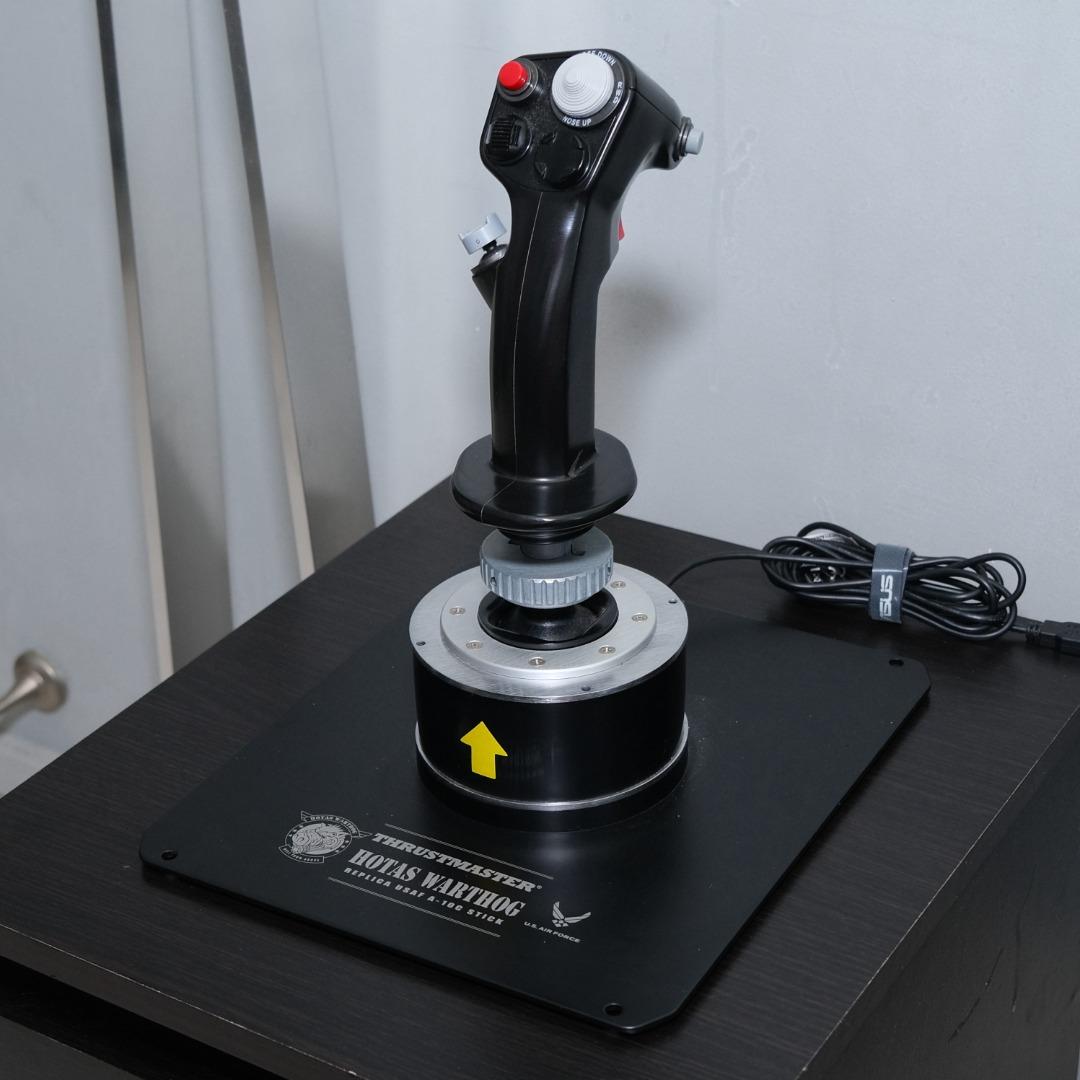 Thrustmaster HOTAS Warthog Flight Stick Only, Video Gaming, Gaming ...