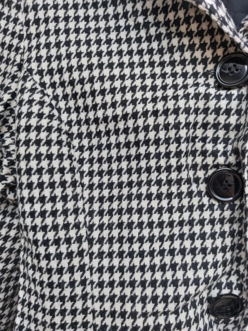 Fine Houndstooth Blazer