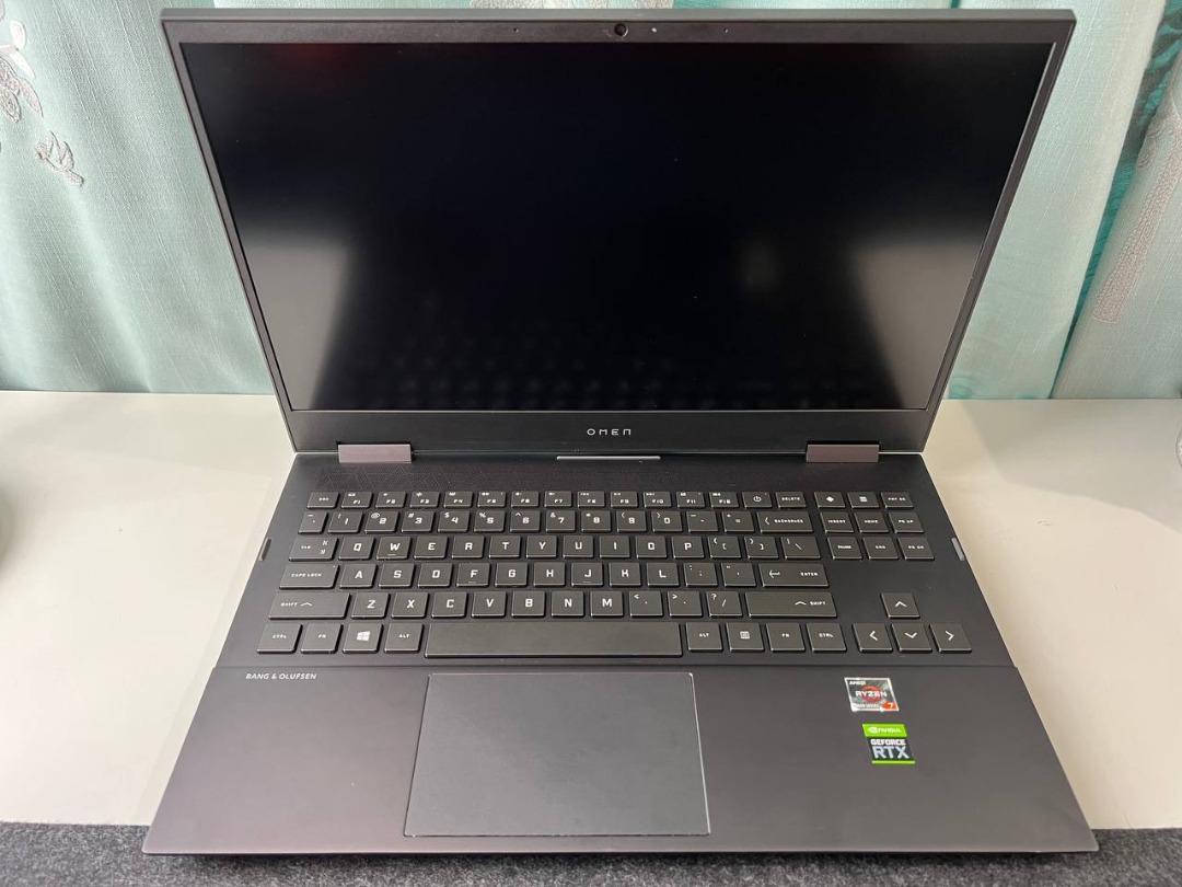 (URGENT SALE) FULL SET HP OMEN 15, RTX 3060, RYZEN 7 5800H, GAMING ...
