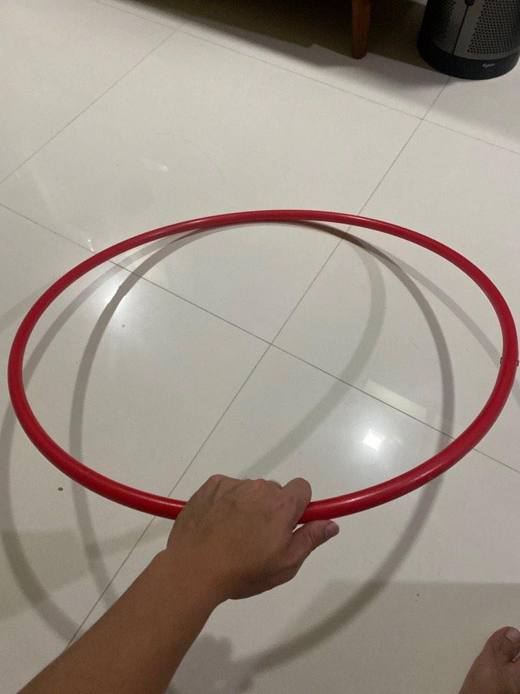 Hula Hoop with beads, Sports Equipment, Exercise & Fitness, Toning