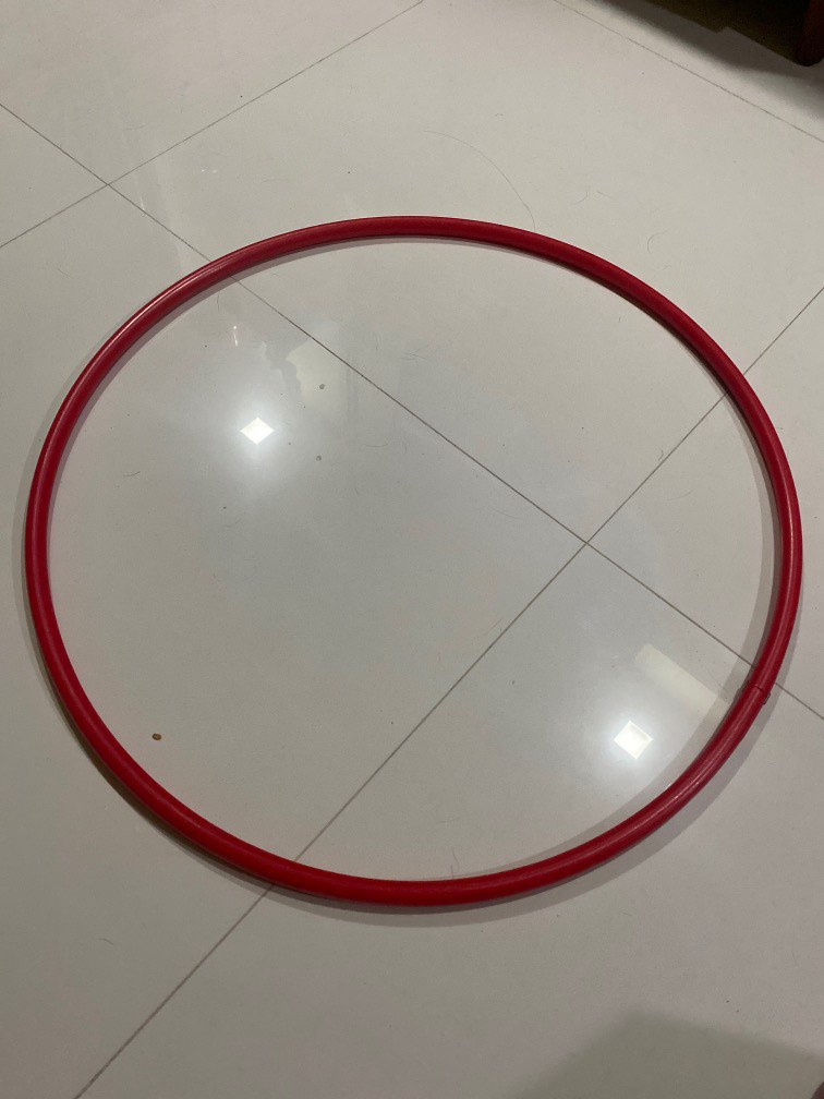 Hula Hoop with beads, Sports Equipment, Exercise & Fitness, Toning