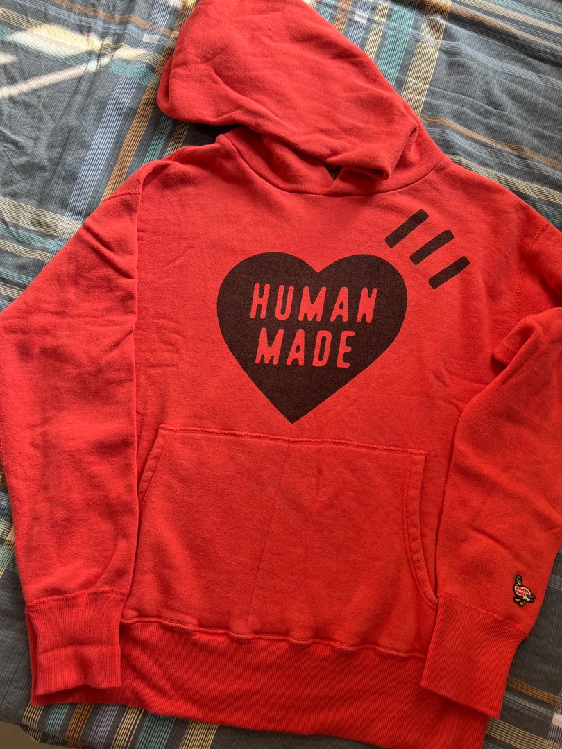 Human Made heart sweat hoodie, 男裝, 上身及套裝, 衛衣- Carousell