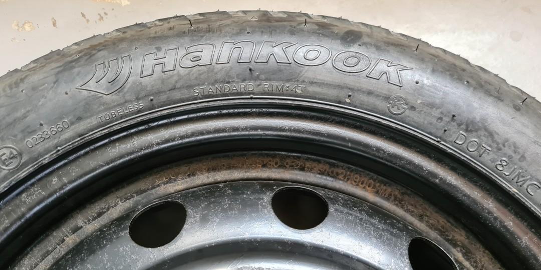 Hyundai/Kia Spare Tyre, Car Accessories, Tyres & Rims on Carousell