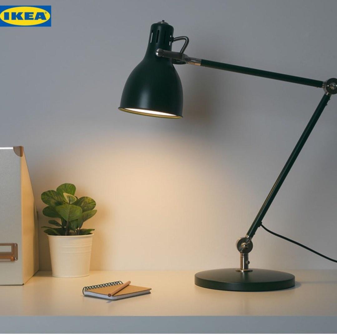 IKEA AROD WORK LAMP ANTHRACITE, Furniture & Home Living, Lighting