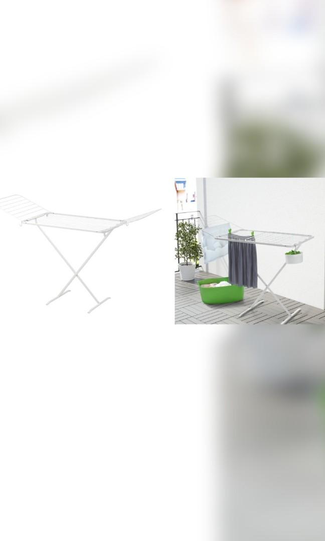 Ikea cloth drying rack, Furniture & Home Living, Home Improvement