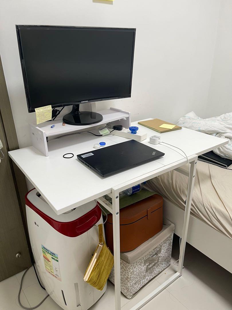 Ikea folding table (MUDDUS Dropleaf table) , 傢俬＆家居, 傢俬, 其他家居傢俬 on