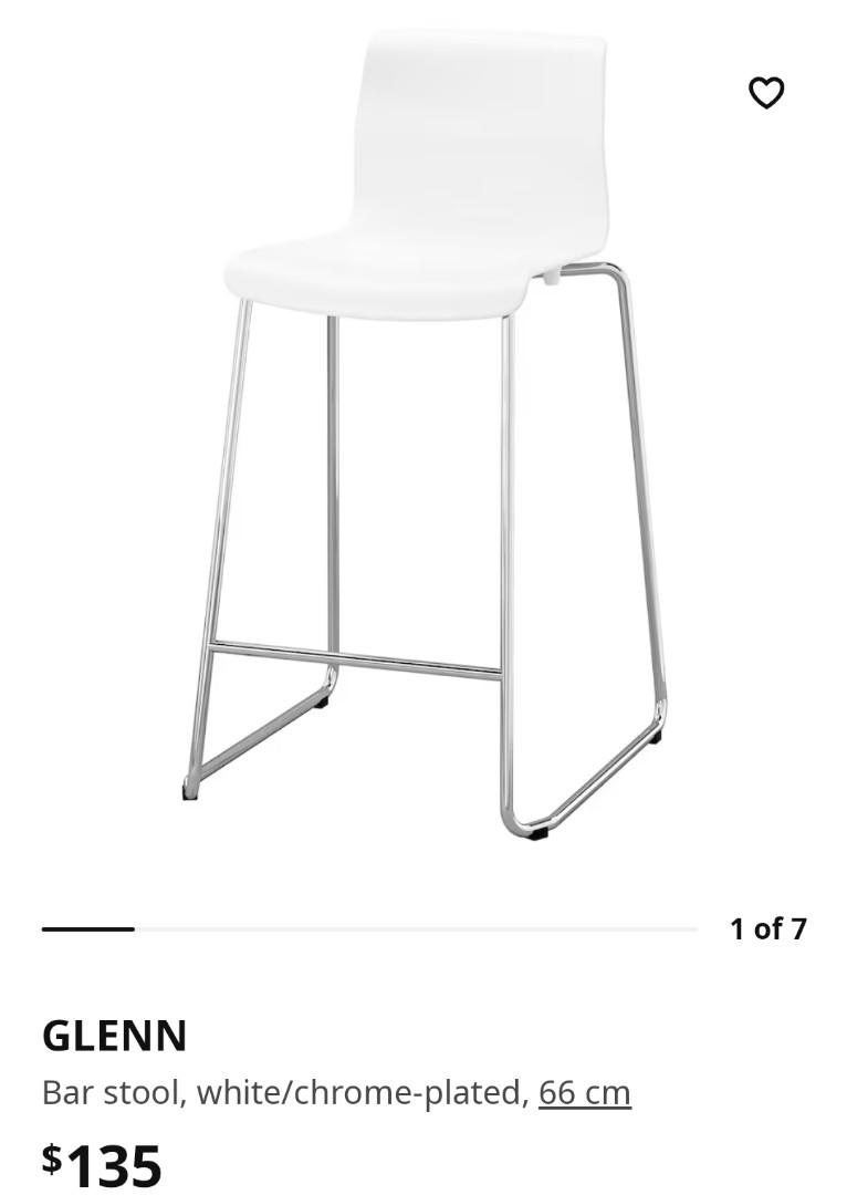 Ikea Glenn Bar Stool / high chair, Furniture & Home Living, Furniture