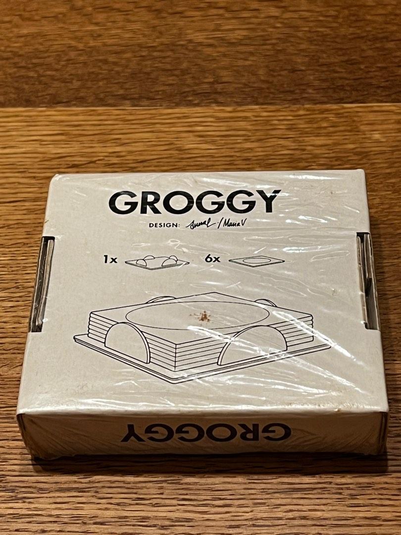 Ikea Stainless Steel Coasters Groggy, Furniture & Home Living