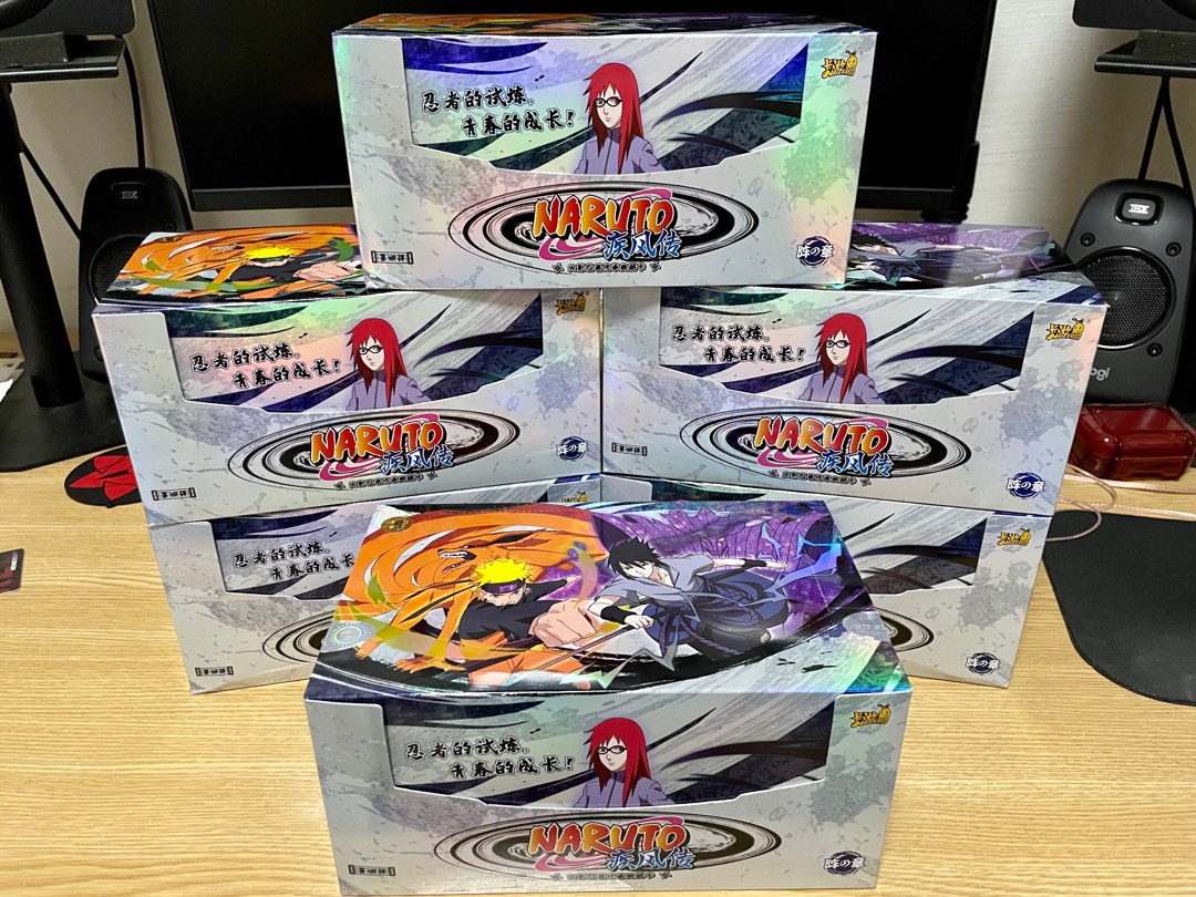 Wave 4 Card 卡游 Kayou Naruto card TCG Booster Box 火影忍者卡片 陈之章 第四弹 Tier 4 Wave 4 ...