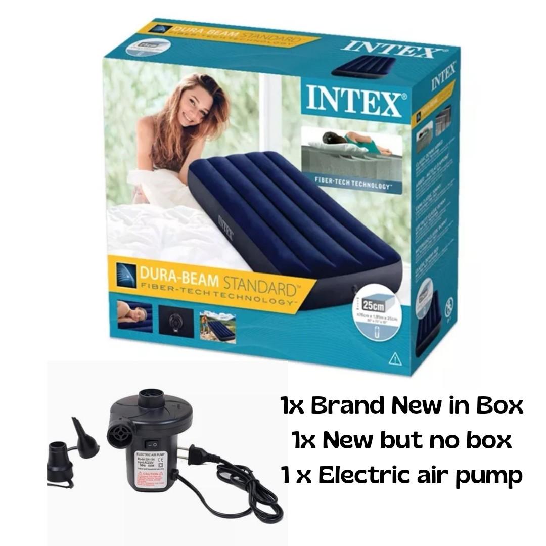 Intex Dura Beam Inflatable Mattress, Furniture & Home Living, Furniture