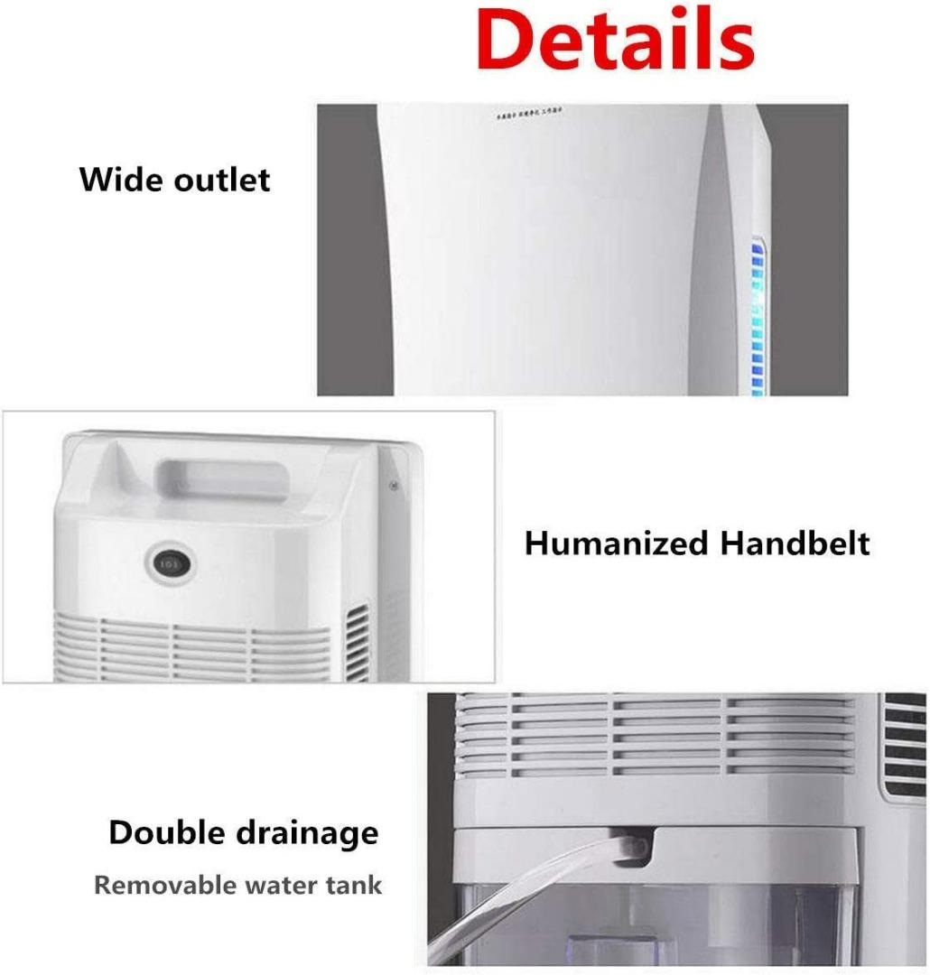 J002) DH2000A Deluxe Dehumidifier MidSized 1.2L Water Tank with
