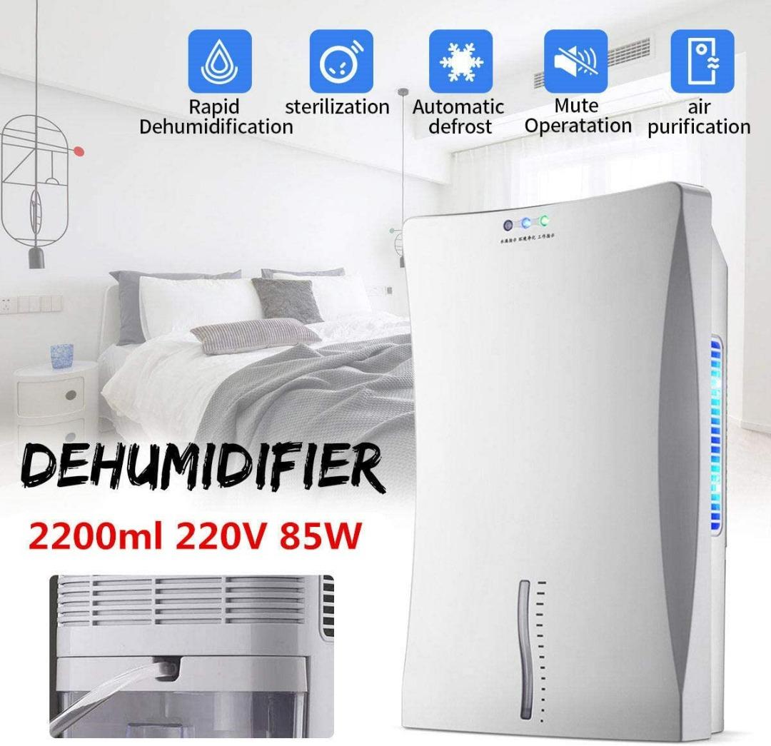 J002) DH2000A Deluxe Dehumidifier MidSized 1.2L Water Tank with