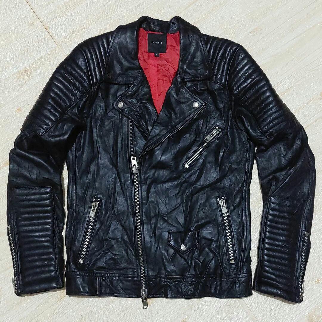 jaket kulit bekas solo