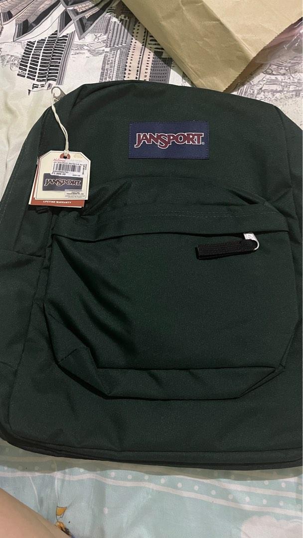 Jansport Superbreak Backpack PINE GROVE, Women's Fashion, Bags