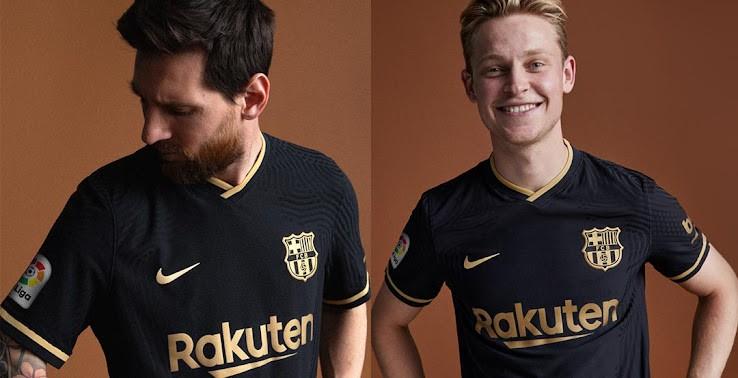 Jersi Barcelona Away 20 21 Men s Fashion Activewear on Carousell