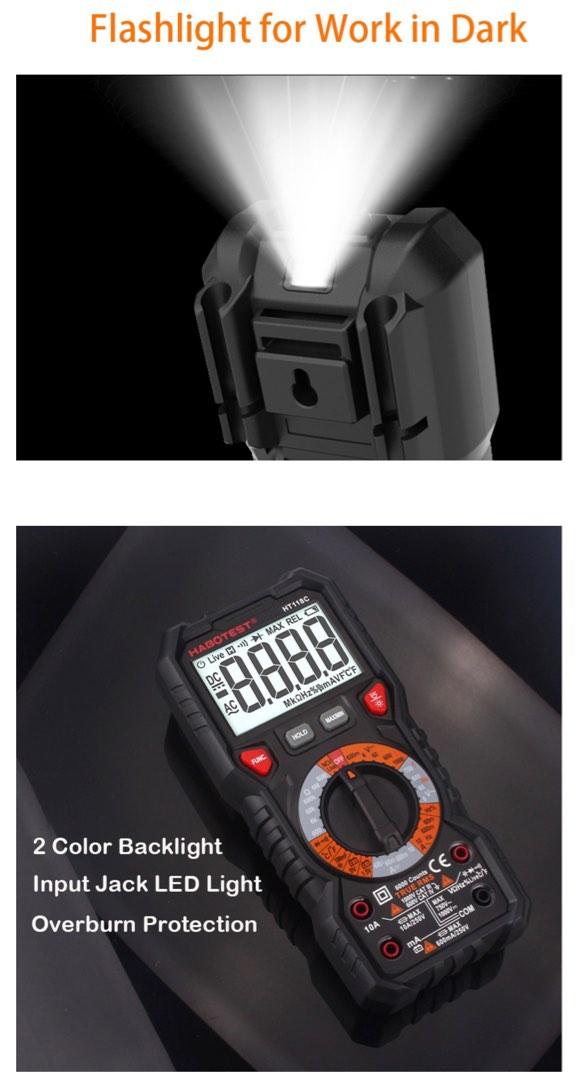 KAIWEETS DIGITAL MULTIMETER HT118A, Furniture & Home Living, Home