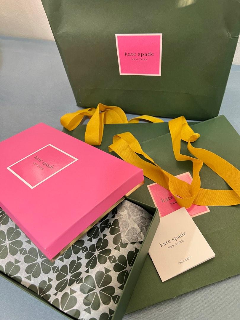 KATE SPADE PAPER BAG AND BOX, Women's Fashion, Jewelry & Organisers,  Accessory holder, box & organisers on Carousell