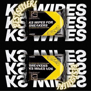 Shoe Cleaner KS Original Wipes For Sneakers Shoes Cleaning Care Product Premium White Shoe Clean Quick Wipes For Whitening Shoe Cleaner