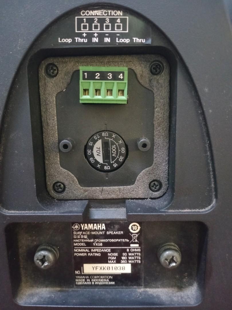 Ku yamaha Outdoor speaker elok 8", Audio, Soundbars, Speakers